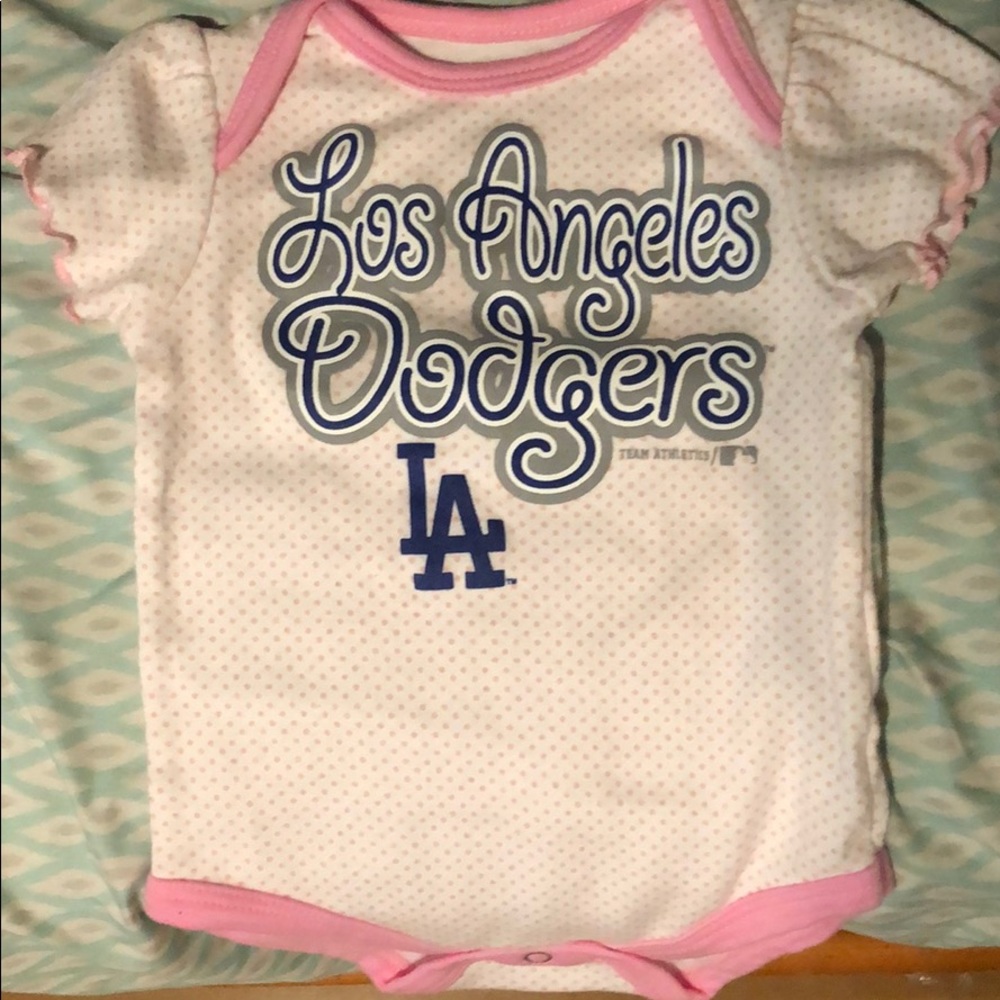 Dodgers Baby Onesie